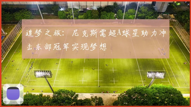 追梦之旅：尼克斯需超A球星助力冲击东部冠军实现梦想
